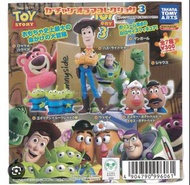 (散) 絕版 Toy Story 扭蛋 迪士尼 胡迪 Woody 勞蘇 lotso rex 泡泡龍 巴斯光年 buzz 紅心 公仔 場景 toystory 5