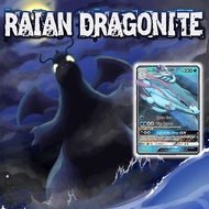 POKEMON TCG HOLOGRAM ENGLISH VERSION (GX) CARD - RAIAN DRAGONITE