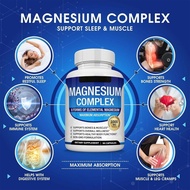 【Enhanced Absorption】Glycylic Acid Magnesium Capsules High Efficiency/Glycine Magnesium
