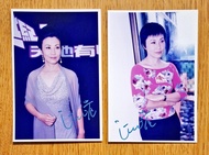 汪明荃親筆簽名 3R相片（5吋）每張＄342.（國內買家可以存入中國支付寶，代付代寄）