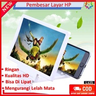LAYAR 3d Hp 3D F1 Screen Magnifier Anti Radiation Phone Screen Magnifier Screen Mobile 3D Watching M
