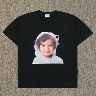 ADLV Baby Face Wave Hair Tee Black Original Acme De La Vie/