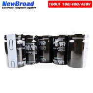 5PCS Cow Foot Aluminum Electrolytic Capacitor 100UF 100V 400V 450V 22*25MM 22*30MM 25*25MM 25*30MM 1