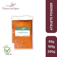 [POUCH] Annatto Powder/Atsuete Powder 500G 1KG - Spices️ HAVI CHOICE THYME AND SPICE