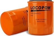LOCOPOW 2 Packs 070185es Oil Filter for Generac Guardian 8-24KW Standby Generator and GT GP XG XP Ul