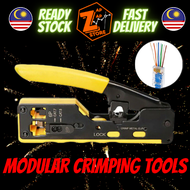 All In One Pass Thru RJ45 Crimping Tool RJ45 Crimper Network Cable Tool for RJ45 Cat7 Cat6 Cat5 Cat3