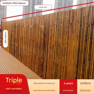 Bamboo Fence Fence Outdoor Courtyard Fence Garden Block Partition Outdoor Yard Wall Guardrail Bamboo
