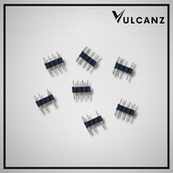 3PIN ARGB 4 PIN RGB NEEDLE MALE TYPE DOUBLE CONNECTOR SPLITTER CABLE ARGB RGB LED STRIP TERMINAL CON