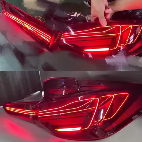 LED Taillights for BMW 4 Series M4 I4 G22 G23 G26 G82 CSL Rear Taillight Turn Signal Lamp Car Access