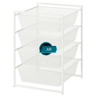 JONAXEL
Frame with mesh baskets, white50x51x70 cm


