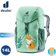 [Deuter Germany Waldfuchs 14L Children Backpack < Green >]3610325/School Bag/Backpack/Climbing Bag/O