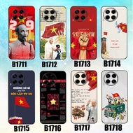 Tecno camon 30 case with independent water-loving uncle image / orange protective flexible cover