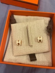 Hermes mini pop H earrings