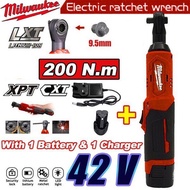 Local Stock 12V 3/8 150N.m Cordless Electric Ratchet Wrench with 2 Batteries and 1 Charger for Screw