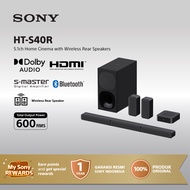 Sony Soundbar HT-S40R 5.1ch Home Cinema with Wireless Rear Speakers