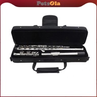 [PETSOLA] Handheld 16 Hole Flute Storage Bag Portable Multipurpose Flute Travel Box