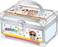 K Company Sanrio Characters Vanity Case, Hello Kitty Tan CVC6-KHI, H3.5 x W6.5 x D4.1 inches (9 x 16