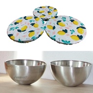 3Pcs Food Bowl Cover Stretch Lids Wrap Bowl Covers Food Storage Bowl Cover