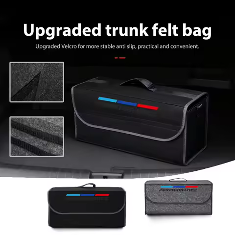 For BMW Car Trunk Storage Box Foldable Stowing Tidying Container Bag Accessories 1 3 4 5 6 7 Series 