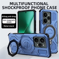 Shockproof Phone Case Vivo V60 Casing Magnetic Ring Bracket Casing For Vivo V60 Smartphone Cases