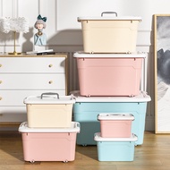 2026 Plastic PP Storage Box Oversized Clothes Storage Box Household Car Storage Box Transparent Toy 