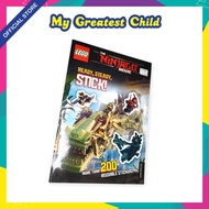 [Ready Stock](Aged 4-6) LEGO : The Ninja Movie / Ready Steady Stick! Over 200 Reusable Stickers. Car