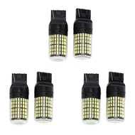 (KYSB) 6Pcs Super Bright Canbus T20 7440 W21W Wy21W 144- Reverse Light Turn Signal Light Black Shell