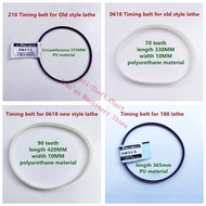Special Belt for Mini Lathe Model 0618 Fozhu Machine Drive CJ0618 180 210
