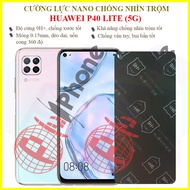 Huawei P40 Lite (5G) anti-peeping sticker - 9H+ nano flexible tempered sticker