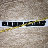 Sticker Seat Memory w204 w212 Mercedes Benz - mercy interior accessories