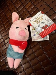 小熊維尼 小豬 約15cm 圍巾豬 迪士尼 玩偶