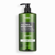 KUNDAL Tea Tree & Macadamia Deep Cleansing Shampoo 1058ml[Ylang Ylang]