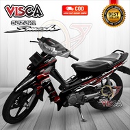 Decal Smash 110 Lama Full Body Stiker Smash 110 Lama Full Body Stiker Motor Smash 110 Variasi Full B