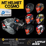 PSB APPROVED - MT helmet Cosmo open face helmets