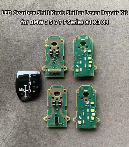 Car Gear Shift Knob LED Panel Circuit Board For BMW M Sport 3 4 5 6 7 X6 X5 X4 X3 F10 F11 F30 F31 F3