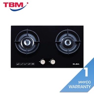 Elba EGH-N8822G(BK) Built-in Glass Hob 2 Burners 5.0KW