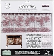 Re-Design Redesign Clear Cling BOHEM FLRS, Bohemian Florals