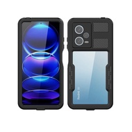 IP68 Waterproof Case 360 Protect Dustproof and Anti-fall For Xiaomi Redmi Note 11 11S Pro 12 5G 12 P