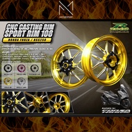 RAPIDO Honda Forza NSS250 Sport Rim CNC Casting Sport Rim 108 Front 350*15 Rear 400*14 1 Set Front R