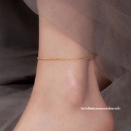 18K Rose Gold Fairy Style Anklet Not Faded