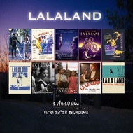 Lalaland Movie : 1 Set Of 10 Colored Images Room Decoration Size 13*18 cm (A5)