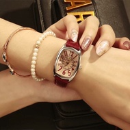 ✅COD Geneva women’s watch leather wrist