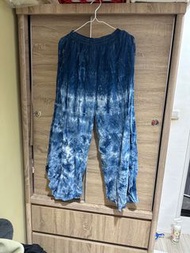 泰國藍染渲染八角褲