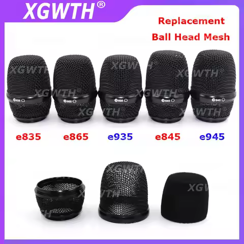 Replacement Ball Head Mesh Wireless Handheld Microphone Grille for EW100 EW300 EW500 G3 G4 E835 E845