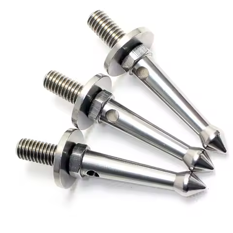 C-Convenient-3Pcs Stainless 3/8 Inch Tripod Foot Spikes For Softer Looser Terrain Spikes For Gitzo/M