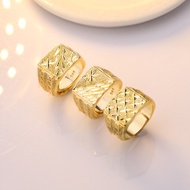 cincin emas 916 emas 916 gelang couple hitam gelang titanium anti karat original emas 916 original g