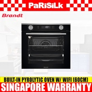 (Bulky) Brandt BOP7543LX Built-in Pyrolytic Oven with WIFI (60cm)