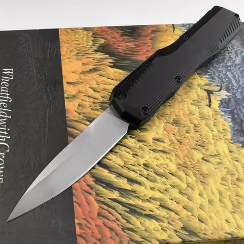 KS 9000 EDC Pocket Knife D2 Blade T6 Aluminium Handle Outdoor Camping Hunting Self-defense Light Wei