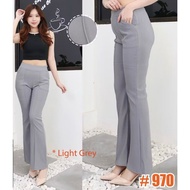 IMPORTED WOMEN'S CUTBRAY LONG PANTS FLARE PANTS MODERN FLARE PANTS