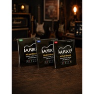 Musiko Strings (Nickel Wound) 1046, 946, 942 for Electric Guitar (free high E string)